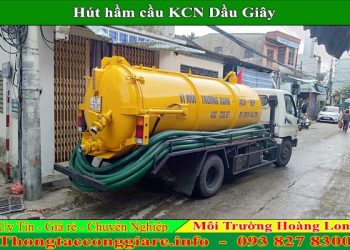 Công ty Hút hầm cầu KCN Dầu Giây giá rẻ