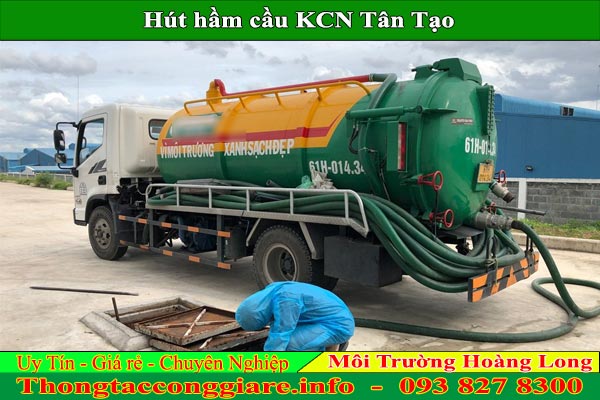 dịch vụ Hút hầm cầu KCN Tân Tạo