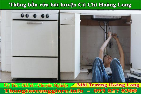 Thông bồn rửa bát huyện Củ Chi Hoàng Long chuyên nghiệp số 1 109k