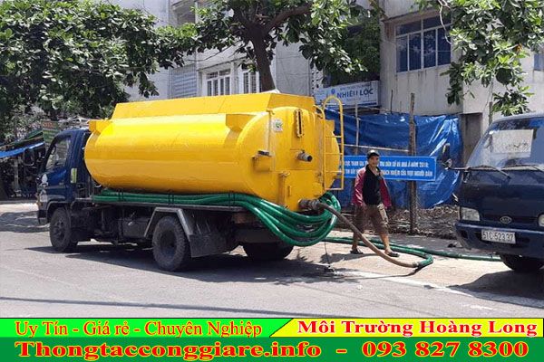 Nạo vét hố ga quận Tân Phú xử lý nhanh, giá rẻ BH 2 năm 